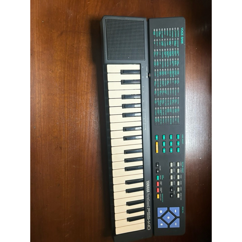 Teclado Eletrônico Drum Pad - Vintage 1988 Yamaha PortaSound PSS
