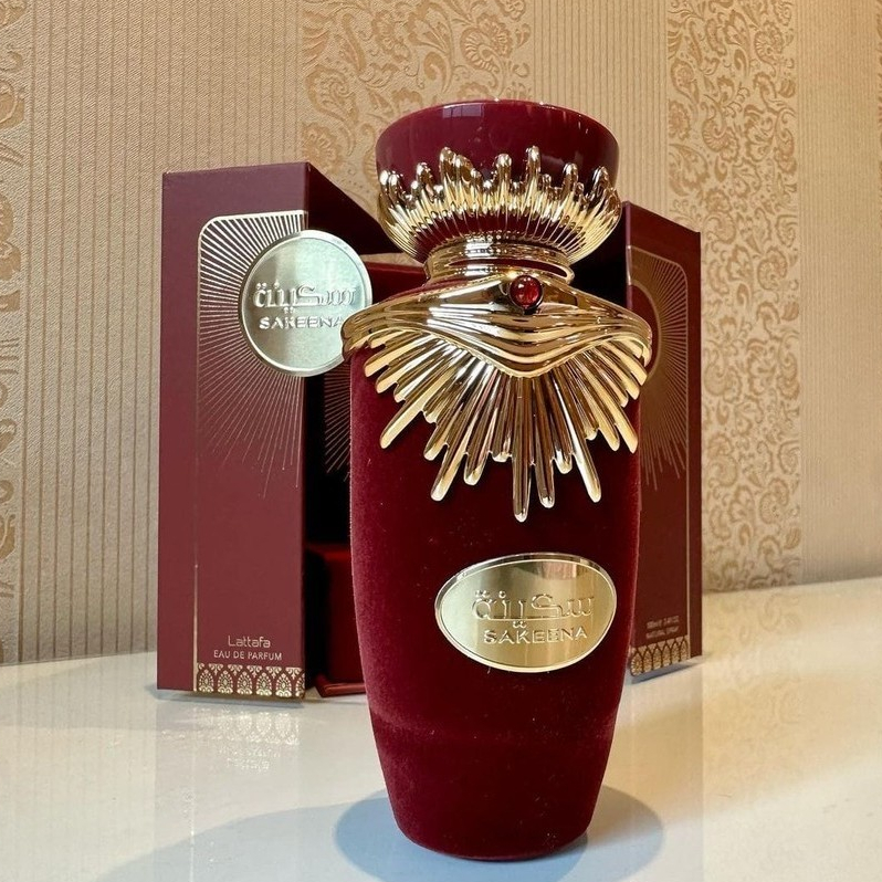 Perfume Árabe Sakeena Lattafa Original Eau De Parfum Feminino