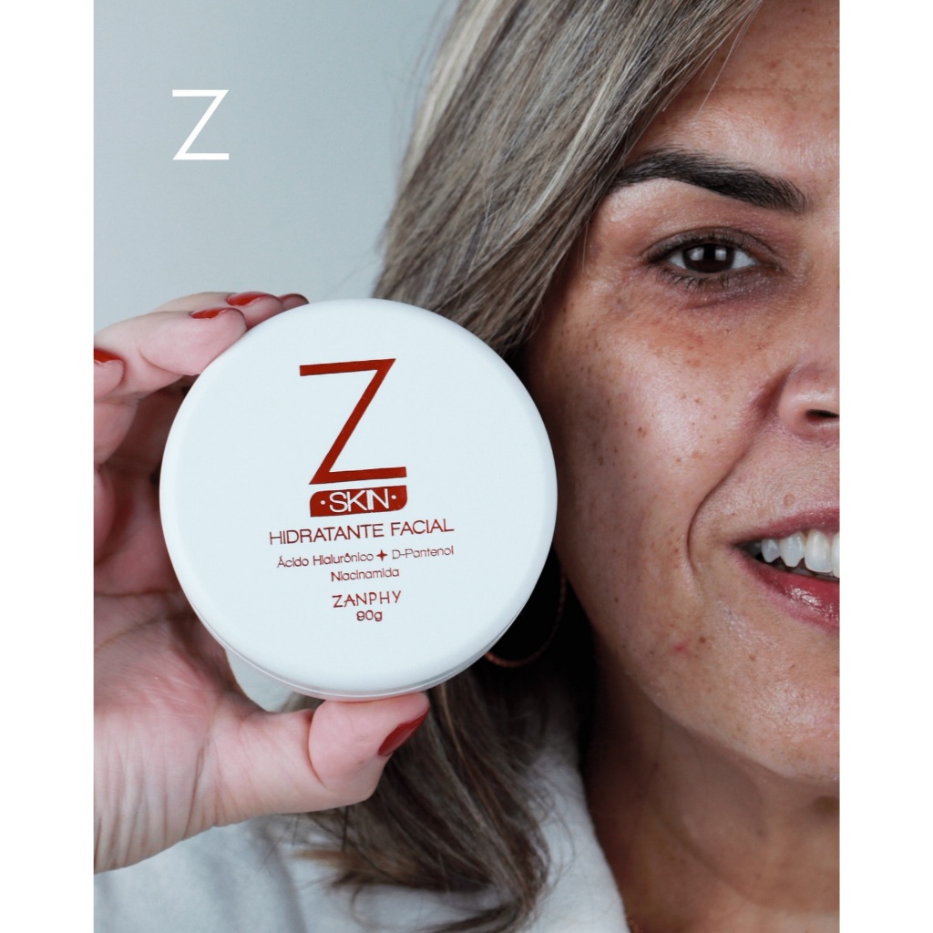Creme Hidratante Facial Z Skin 90GR Hidratação Profunda Para Peles