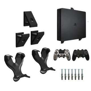 Suporte Parede Playstation 4 Slim Ps4 Slim
