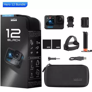 Filmadora GoPro Hero 12 Black Special Bundle - KIT - NF+ GARANTIA DE 1 ANO.