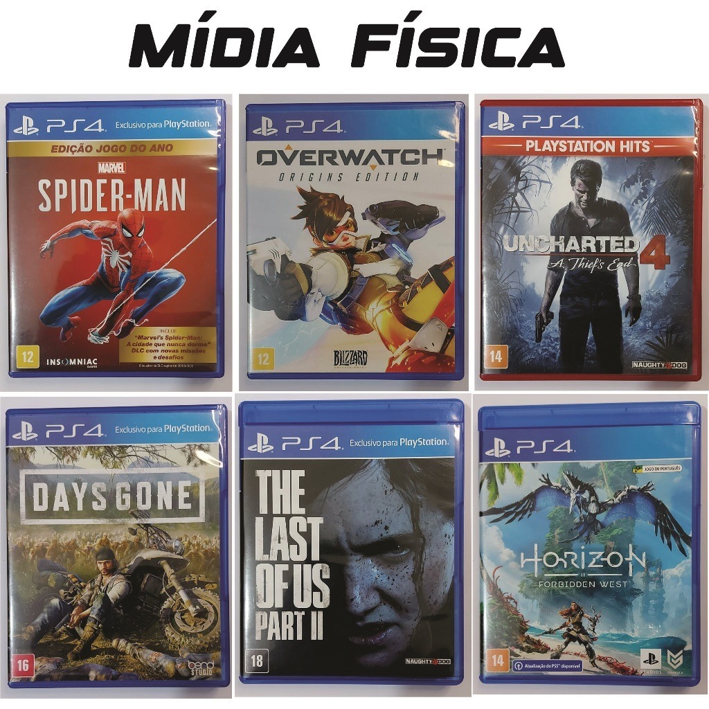 Jogos Diversos titulos 99 cada Midia fisica cd