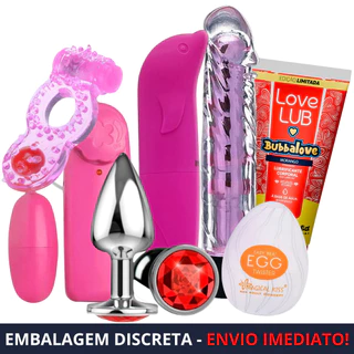 Vibrador Feminino Mais Vendido Kit Estimulador Personal Clitoris Ponto G Egg Masculino Plug Anal