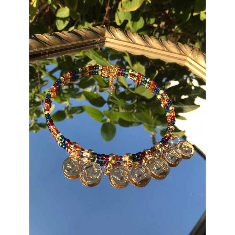 Colar/Chocker/Gargantilha cigana