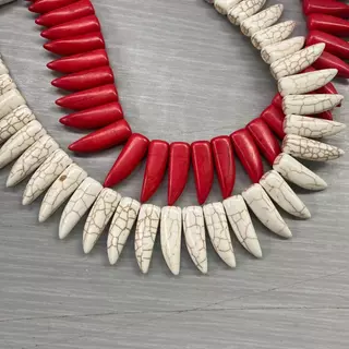 Dente de Pedra - 2,8 cm - 10 Unidades