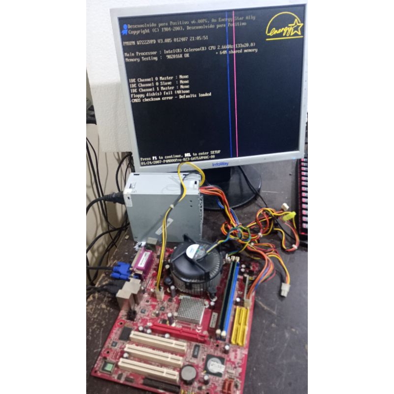 2GB MS-7222 (PM8PM-IL/L) (DDR2-6400 - Non-ECC) Microstar (MSI