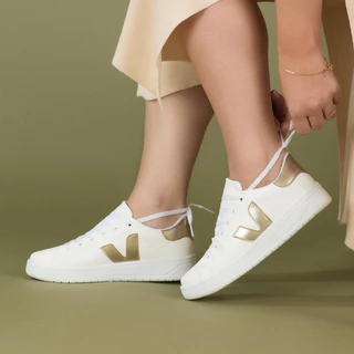 Tênis Casual Branco Feminino Neutro Confortável Lançamento Original Moda