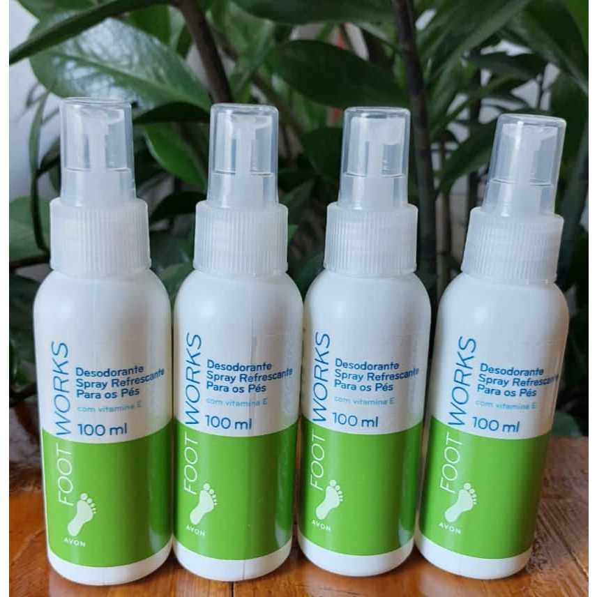 Kit Desodorante Spray Refrescante Para os Pés Foot Works