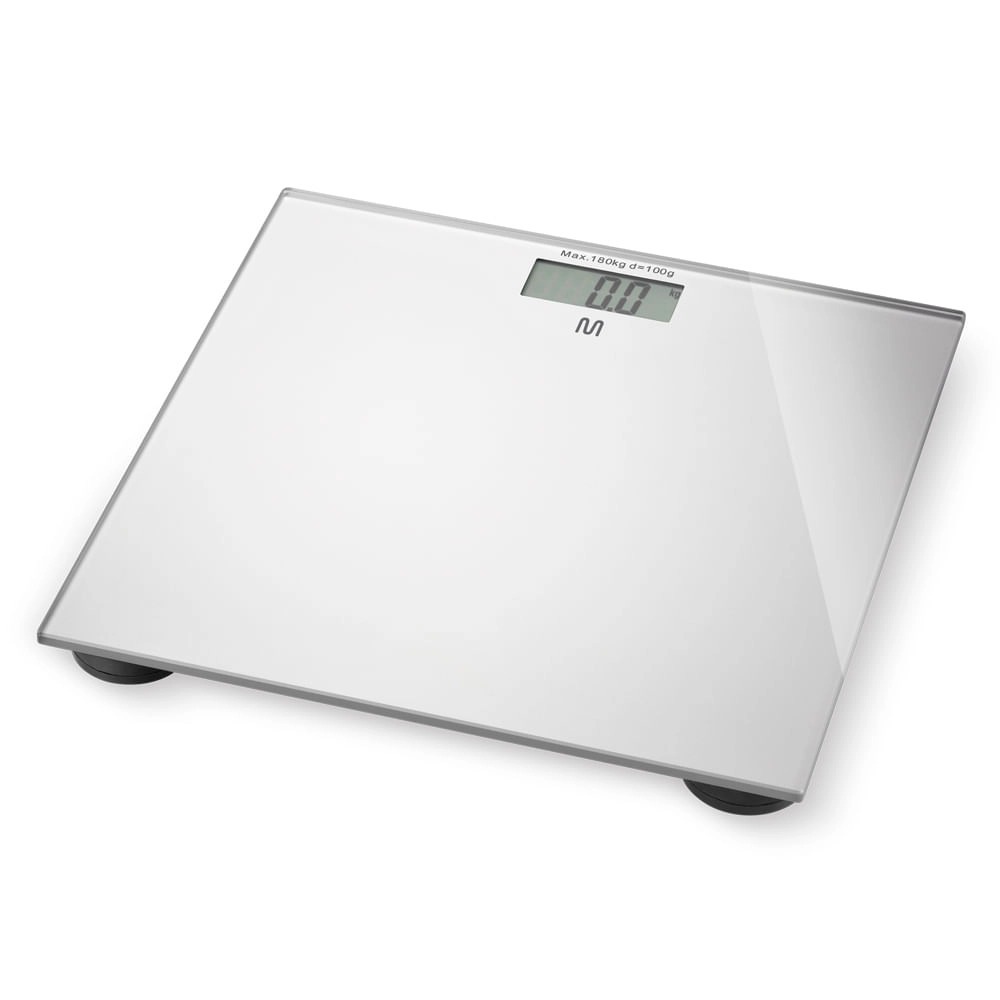 Balança Digital de Alta Precisão com Visor LCD, Suporta até 180kg ...