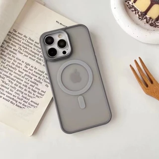 Capa protetora fosca com relevo de diamante na câmera, com Megsafe, com carregamento indutivo, modelo masculino unissex fosco, adequada para iPhone 11/11promax/12/12pro/12promax/13/13PRO/13promax/14/14pro/14promax/15 /15PRO /15PROMAX