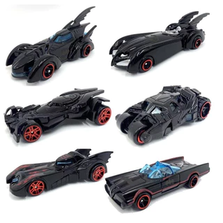 Kit 6 Carrinho De Ferro Batmovel Estilo Hot Wheels Miniaturas Colecionáveis Batman , Carrinho Brinquedo Divertido Die-cast