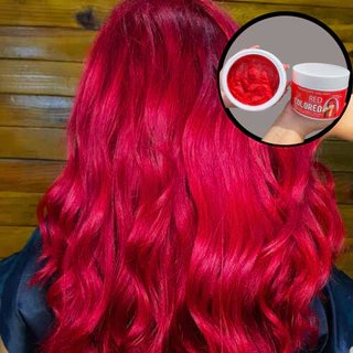Tonalizante Vermelho Cereja - S/ Amônia - Resultado 100% Natural La cosméticos 300g