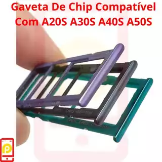 Gaveta De Chip Compatível Com A20S A30S A40S A50S