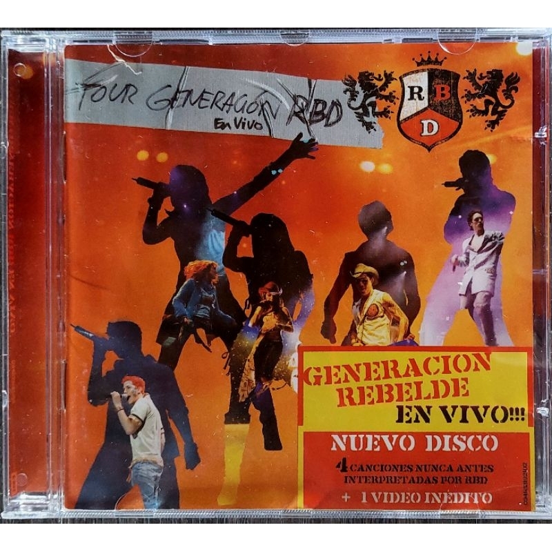 Coleção de CDs e DVD RBD originais anos 2000 | Shopee Brasil