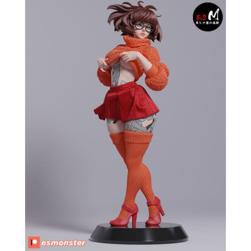 action figure velma +18 sem pintura