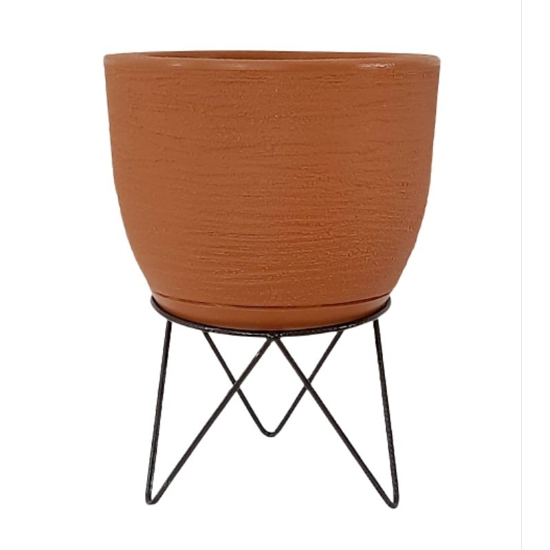 Vaso para Plantas Bojo Escovado