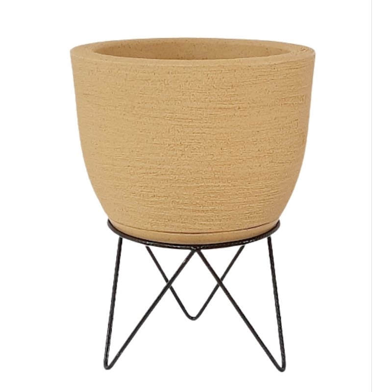 Vaso para Plantas Bojo Escovado