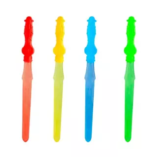 Espada Infantil Kit 2 Brinquedo Bolha de Sabão Grande Colorida Espadinha Bolhas Praia