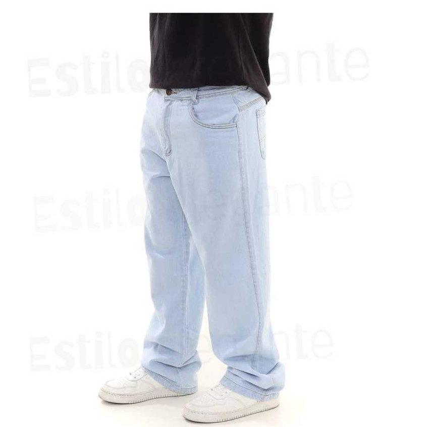 Calça jeans balão masculina dazzling 100% jeans original | Shopee Brasil