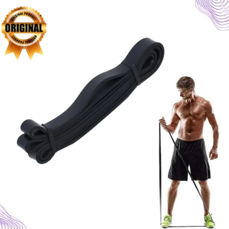 Faixa elastica super band elastica várias intensidades treino musculação academia calistenia