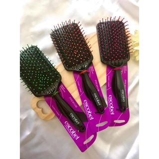 Escova De Cabelo Escobel Almofadada Quadrada Premium Therapy Escobel Ref :724
