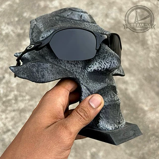 Óculos de Sol Romeu 2 All Black Preta de ferro Mandrake