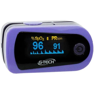 Oximetro Digital De Dedo Medidor De Saturação e Oxigênio No Sangue G-tech
