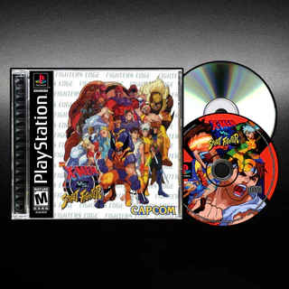 CD GAME - Xmen vs Street fighters - PS1 / PSONE / Psx Repro Patch By XGAMELIVE