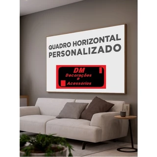 Quadro Personalizado com Sua Imagem Decorativo Grande Painel Único 110x80