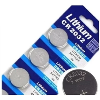 Kit 05 Cartelas Bateria Lithium Cr 2032 25 Unidades Atacado