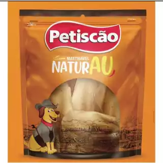 Petisco Orelha Bovina 500 GRAMAS Unidades Petiscão