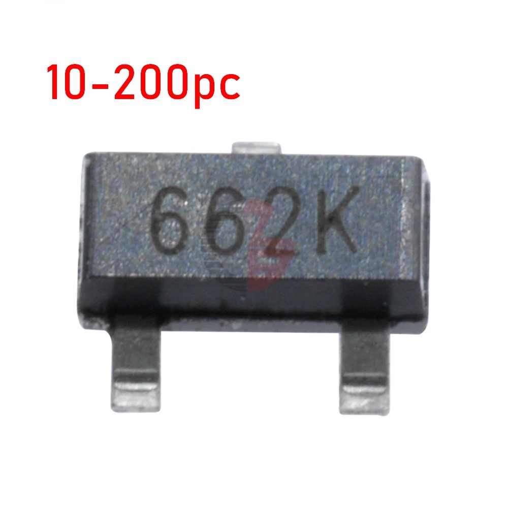 662K Regulador Tensão 3.3V XC6206P332MR Transistor SOT23 | Shopee