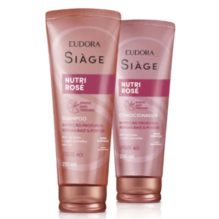 Combo Siàge Nutri Rosé: Shampoo + Condicionador - Eudora