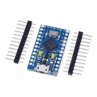 Placa Compatível Arduino Pro Micro 5v Atmega32u4 16mhz