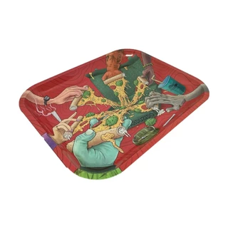 Bandeja Decorativa de Metal - Extra Grande