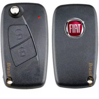 Chave Canivete Oco Fiat Stilo Punto Idea Linea 2 Botões
