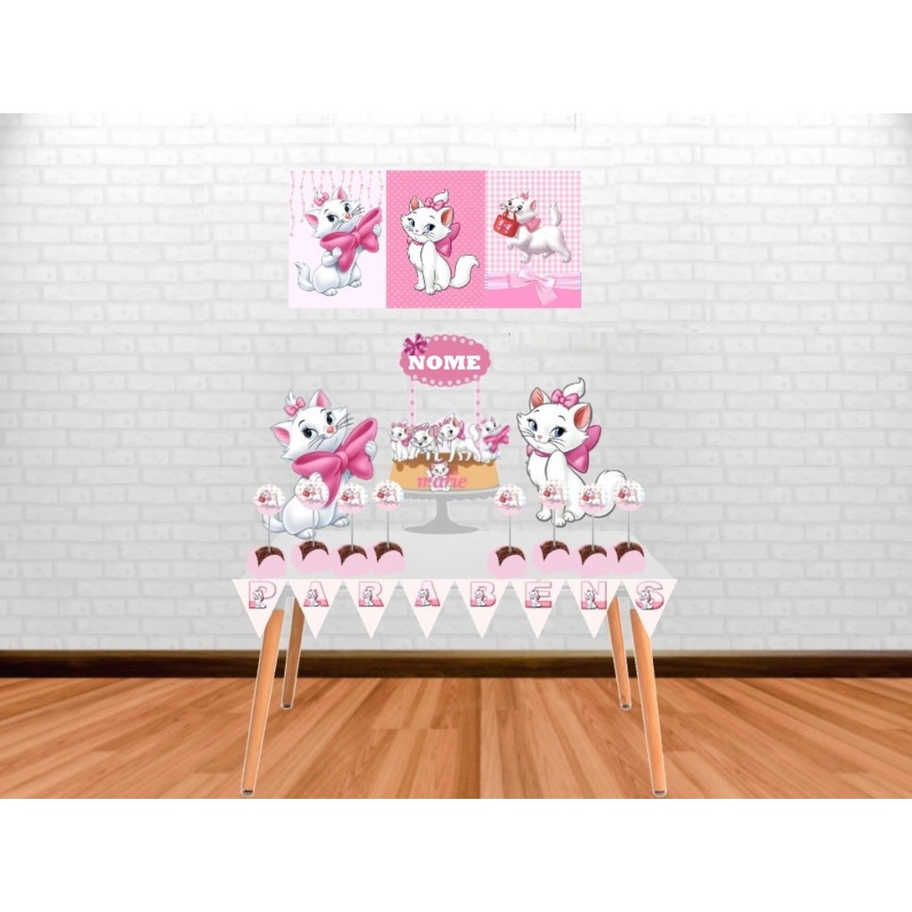 Kit Festa Gatinha Marie | Shopee Brasil