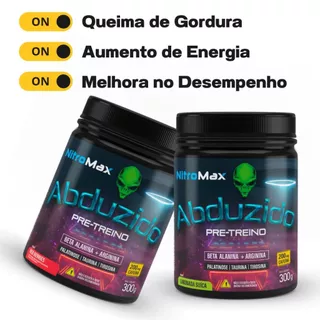 pre treino abduzido kit 2 unidades