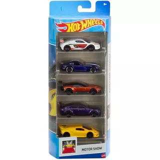 Hot Wheels Pac com 5 Carros Sortidos Mattel