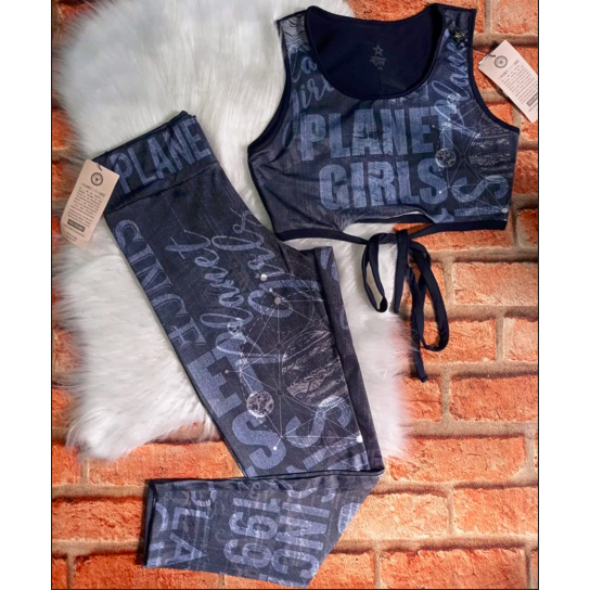 Conjunto Planet Girls Original Letreiro | Shopee Brasil