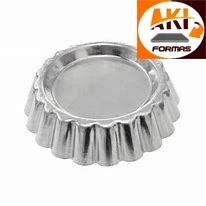 FORMA BALLERINE CRESPA 19X16X4,5 ALTURA DE ALUMINIO PARA ALTA TEMPERATURA CODIGO 1415