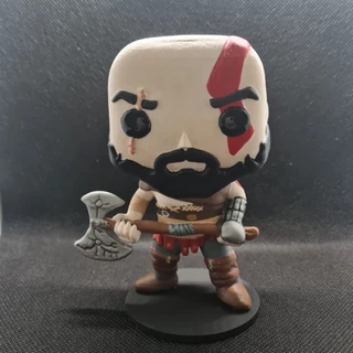 Funko Pop Kratos God Of War - Impressão 3d