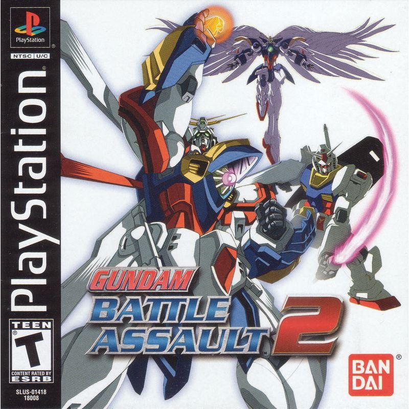 Gundam Battle Assault 2 - PS1 midia preta