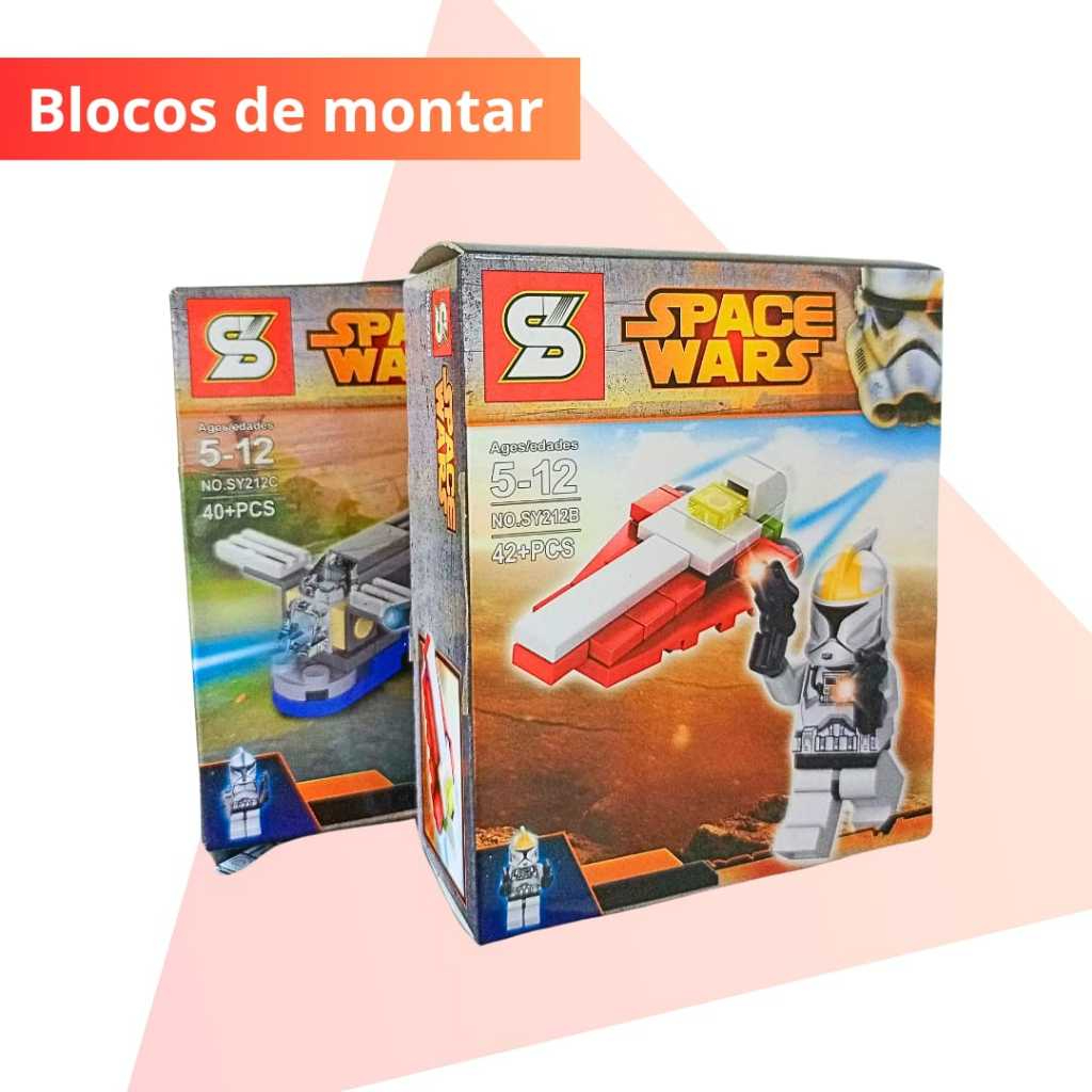 Blocos de montar Minecraft My World SPACE WARS Monta e Desmonta tipo Lego presente crianças PROMOÇÃO