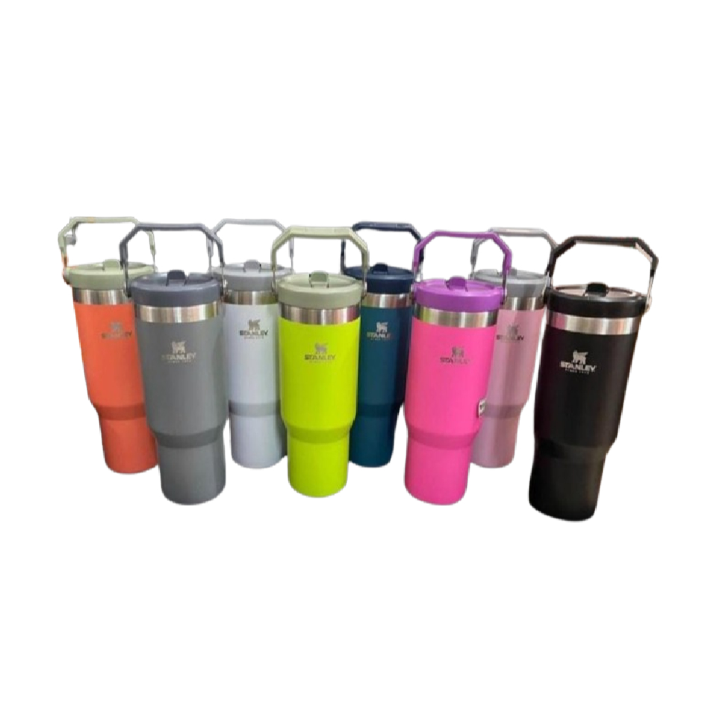 Garrafa Térmica Flip com Alça 900ml Aço Inoxidável Isolamento Térmico