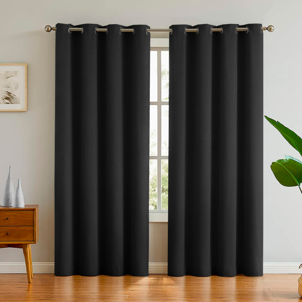 Cortina Blackout 2,00x1,80 para Sala, Escritório e Quarto: 80% Veda Luz