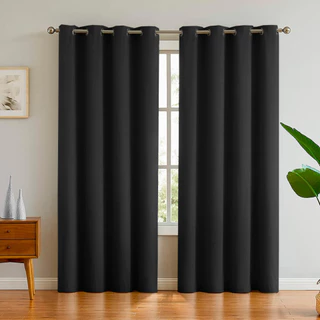 Cortina Blackout 2,00x1,80 para Sala, Escritório e Quarto: 80% Veda Luz