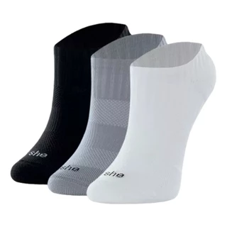 Kit Com 6 Pares Meias Invisíveis She Feminina Algodão