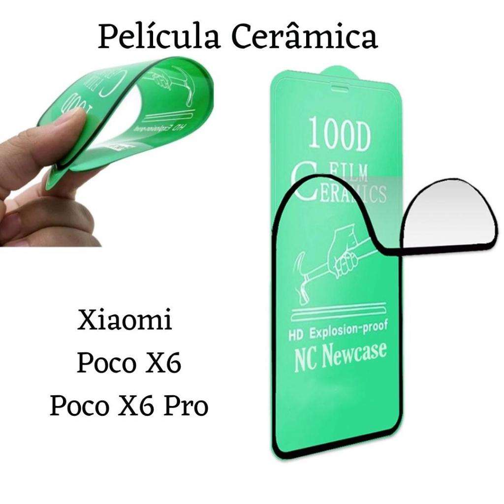 Película Cerâmica 3D Hidrogel Flexível Para Xiaomi Poco X6 / Poco X6 Pro