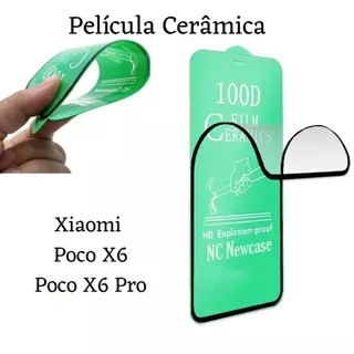 Película Cerâmica 3D Hidrogel Flexível Para Xiaomi Poco X6 / Poco X6 Pro